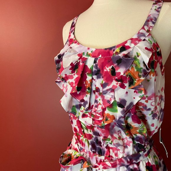 Express Women's Floral Sleeveless dress - Size Medium - NWT - Picture 2 of 4